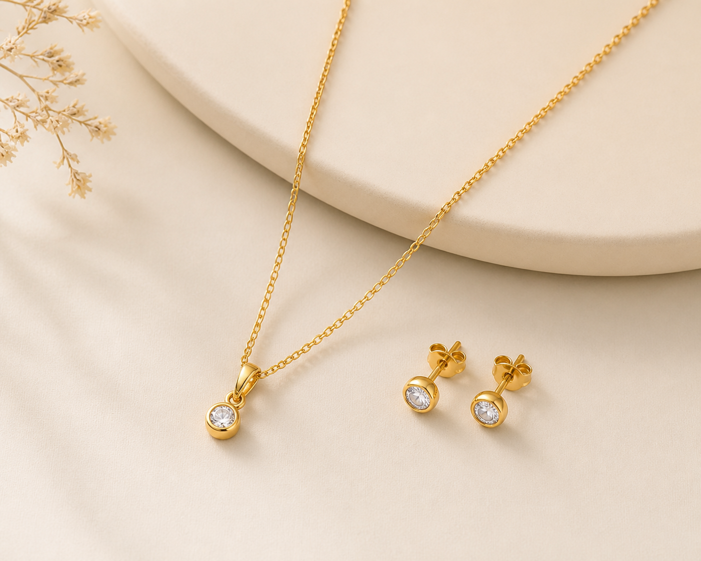 Anti-Tarnish Necklace Sets