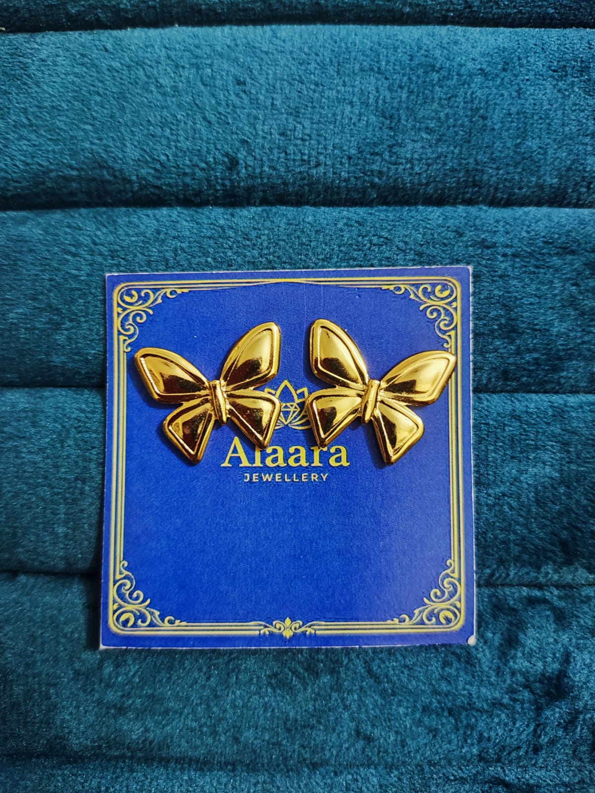 Golden Flutter Studs